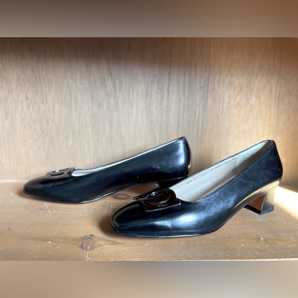 Salvatore Ferragamo Block Heels